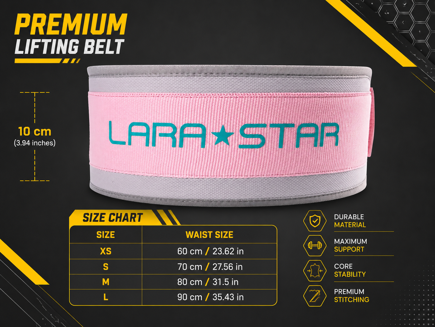LARA ★ STAR Lady's Lifting Belt